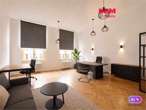 Pronájem kanceláře, 41 m² 2