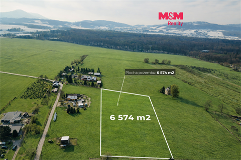 Prodej stavebního pozemku, 6 574 m² 2