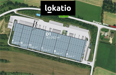 Pronájem skladu / haly, 3 327 m² 2