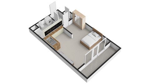 Pronájem bytu 1kk, 40 m² - 12