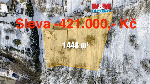 Prodej stavebního pozemku, 1 448 m² - 0