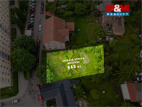 Prodej stavebního pozemku, 645 m² - 0