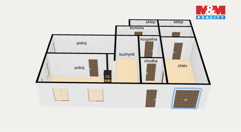 Prodej rodinného domu, 40 m² 10