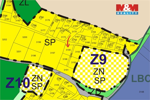 Prodej stavebního pozemku, 989 m² - 10