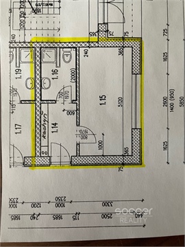 Pronájem bytu 1kk, 20 m² - 4