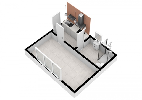 Pronájem bytu 1kk, 20 m² 16