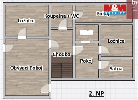 Pronájem rodinného domu, 270 m² - 20