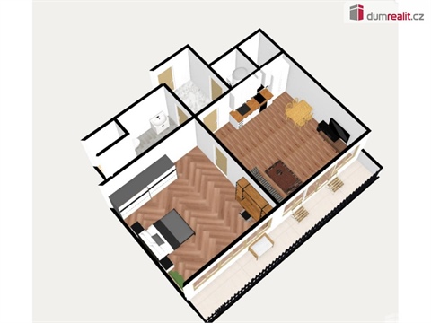 Pronájem bytu 2kk, 64 m² - 12