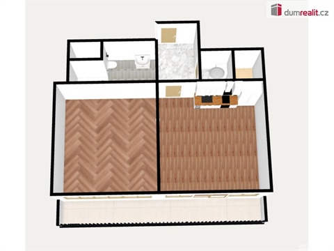 Pronájem bytu 2kk, 64 m² 8