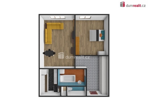 Pronájem bytu 2kk, 42 m² 4