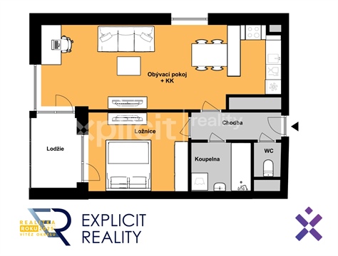 Pronájem bytu 2kk, 52 m² 16