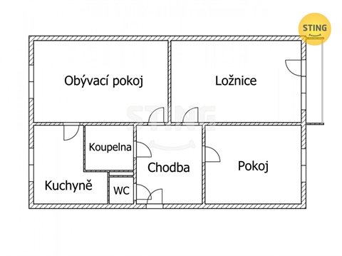 Prodej bytu 3+1, 73 m² - 8