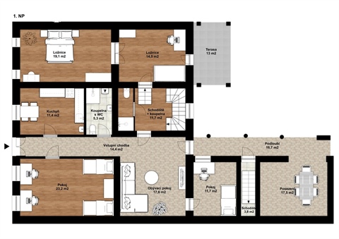 Prodej rodinného domu, 228 m² - 26