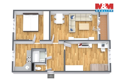 Prodej bytu 3+1, 71 m² - 12