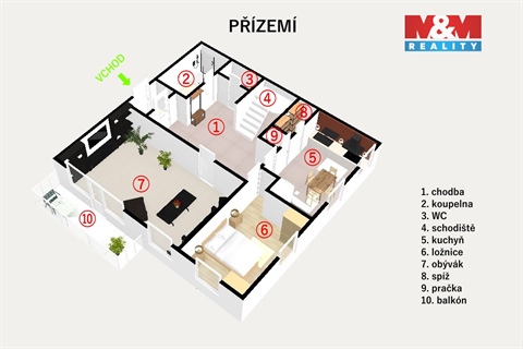 Prodej rodinného domu, 160 m² - 10