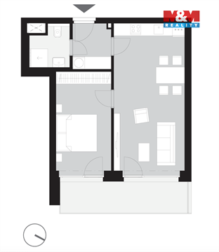 Prodej bytu 2kk, 57 m² 12