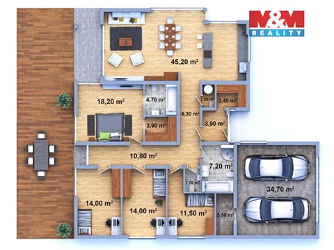 Prodej stavebního pozemku, 1 639 m² 14