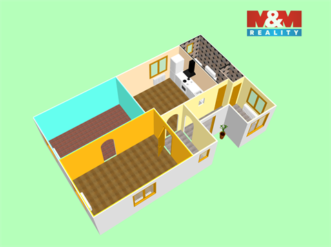 Prodej rodinného domu, 69 m² - 24