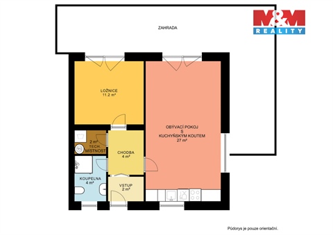 Prodej bytu 2kk, 50 m² 6