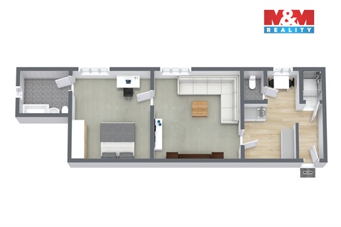 Prodej bytu 2+1, 60 m² - 12