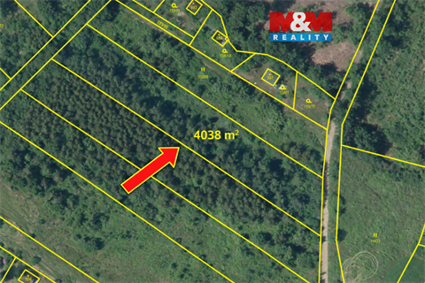 Prodej louky, 4 038 m² 0