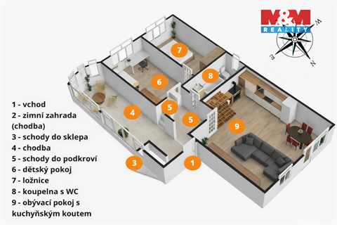 Prodej rodinného domu, 108 m² - 12