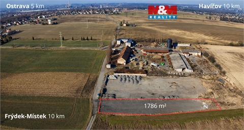 Pronájem pozemku pro komerční výstavbu, 1 786 m² 0