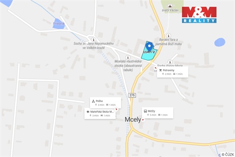 Prodej stavebního pozemku, 1 185 m² - 6