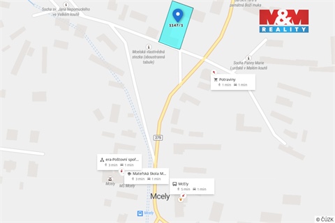 Prodej stavebního pozemku, 1 104 m² - 6