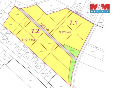 Prodej stavebního pozemku, 11 177 m² 8