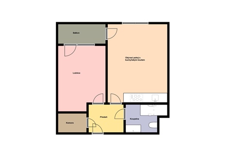 Prodej bytu 2kk, 52 m² 14