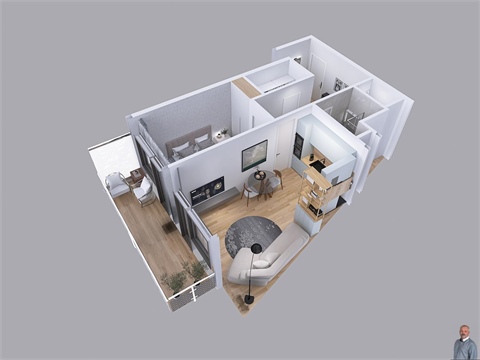 Pronájem bytu 2kk, 62 m² - 16