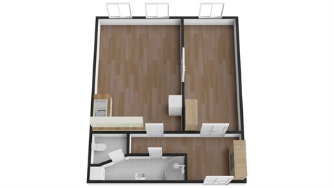 Pronájem bytu 2kk, 55 m² 14