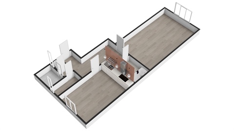 Pronájem bytu 1+1, 58 m² - 8