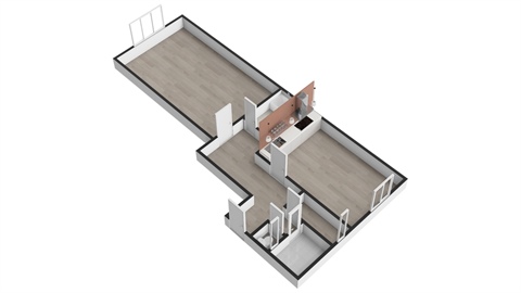 Pronájem bytu 1+1, 58 m² - 10