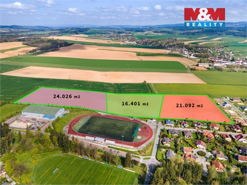 Prodej stavebního pozemku, 61 519 m² - 0