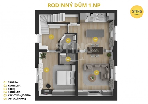 Prodej rodinného domu, 208 m² 2