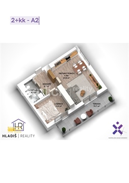 Prodej bytu 2kk, 47 m² 12