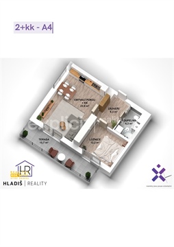 Prodej bytu 2kk, 47 m² 14