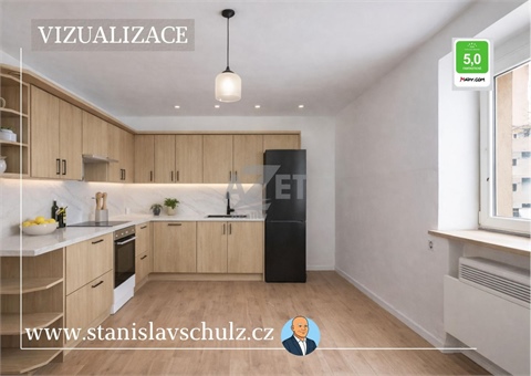 Prodej bytu 2+1, 53 m² - 0