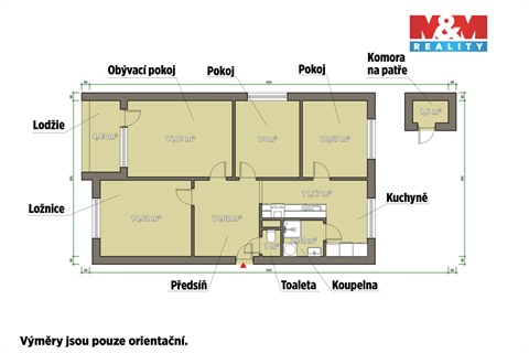Prodej bytu 4+1, 84 m² 10