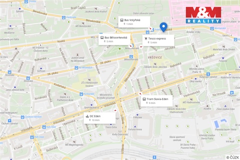 Pronájem bytu 1kk, 35 m² - 0