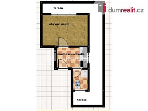 Pronájem bytu 1kk, 62 m² - 8