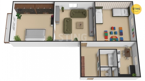 Prodej bytu 3+1, 53 m² 2