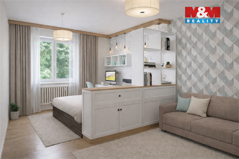 Prodej bytu 1+1, 35 m² - 0