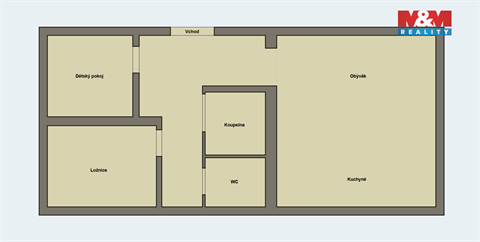 Prodej bytu 3+1, 69 m² 12