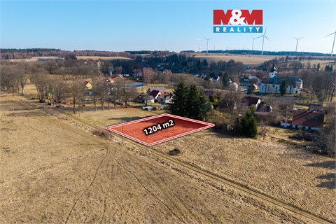 Prodej stavebního pozemku, 1 204 m² 0