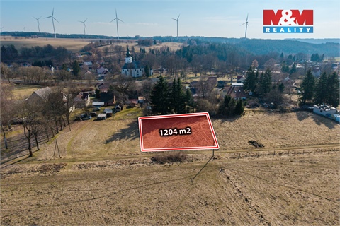 Prodej stavebního pozemku, 1 204 m² 2