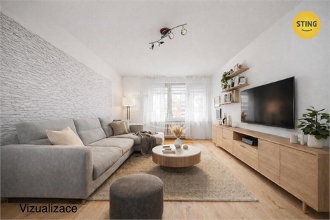 Prodej bytu 2+1, 51 m² - 0