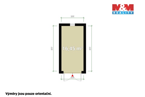 Pronájem komerčního objektu, 18 m² - 0